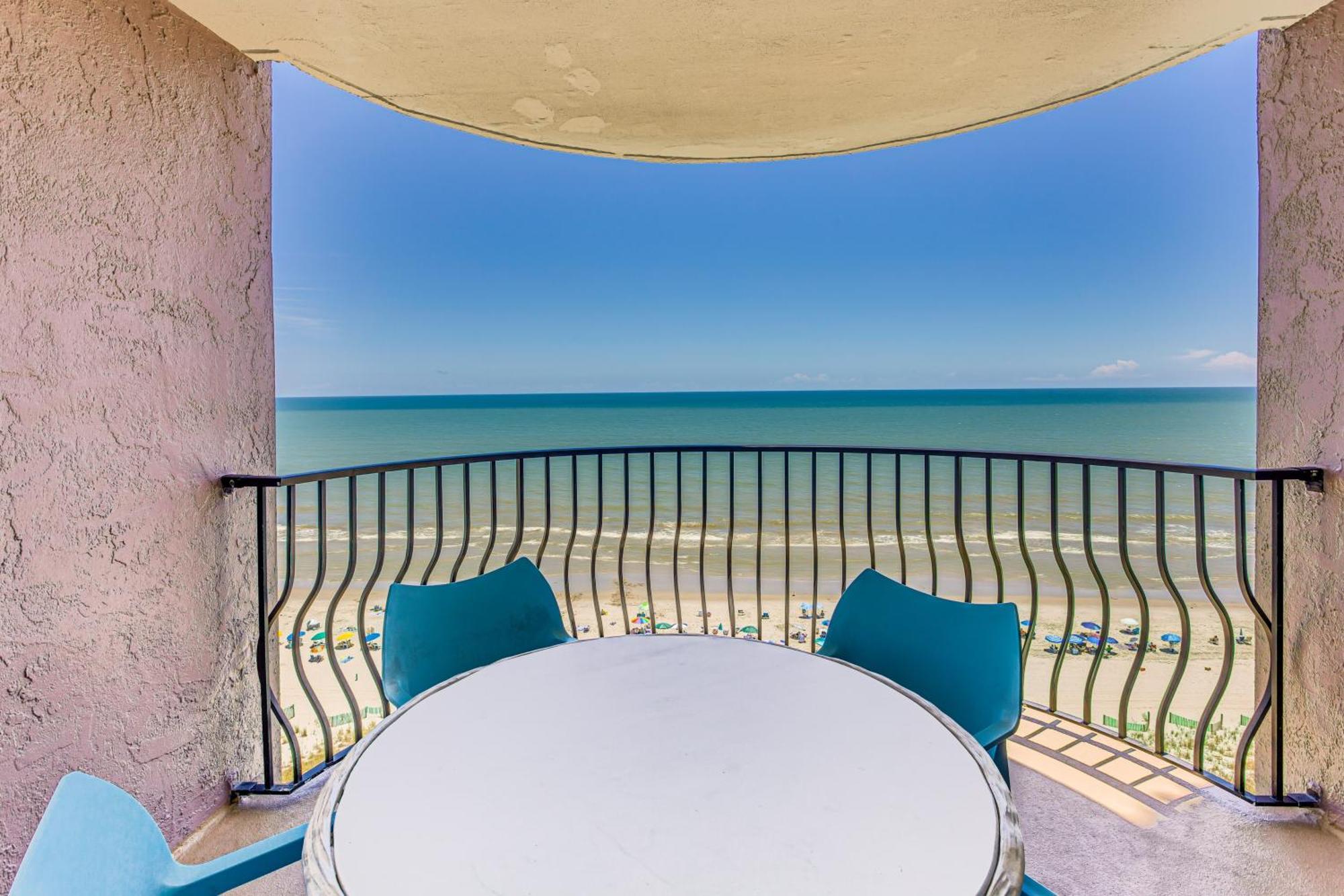 Myrtle Beach Oceanfront Condo With Covered Balcony! 外观 照片