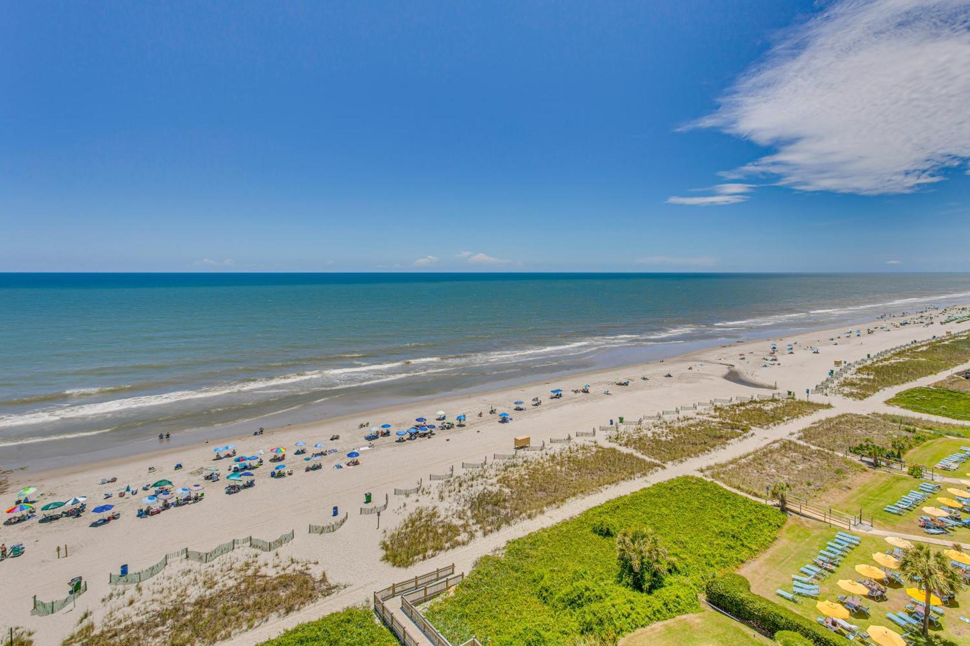 Myrtle Beach Oceanfront Condo With Covered Balcony! 外观 照片