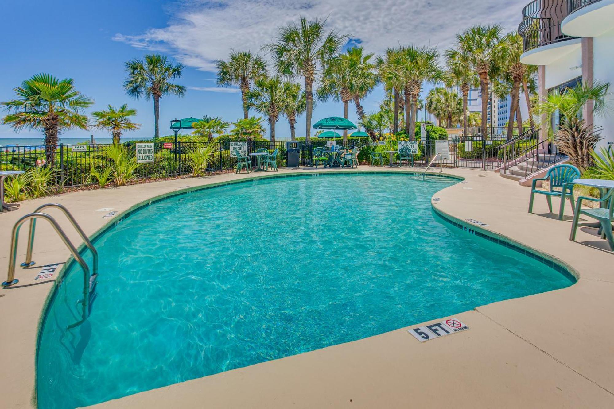 Myrtle Beach Oceanfront Condo With Covered Balcony! 外观 照片
